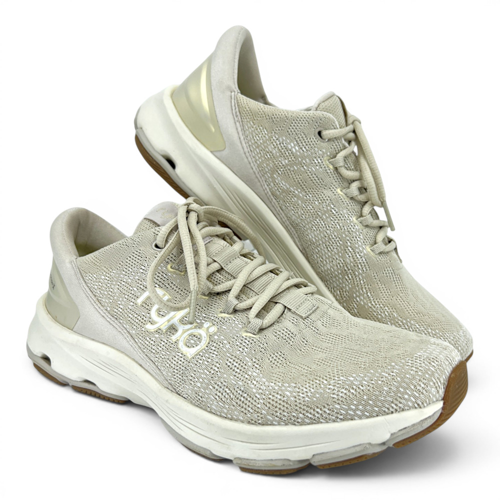 Ryka Devotion X Women’s Beige Walking Sneakers Size 9 Wide